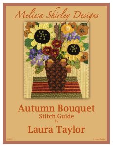 Autumn Bouquet Vase Needlepoint Class